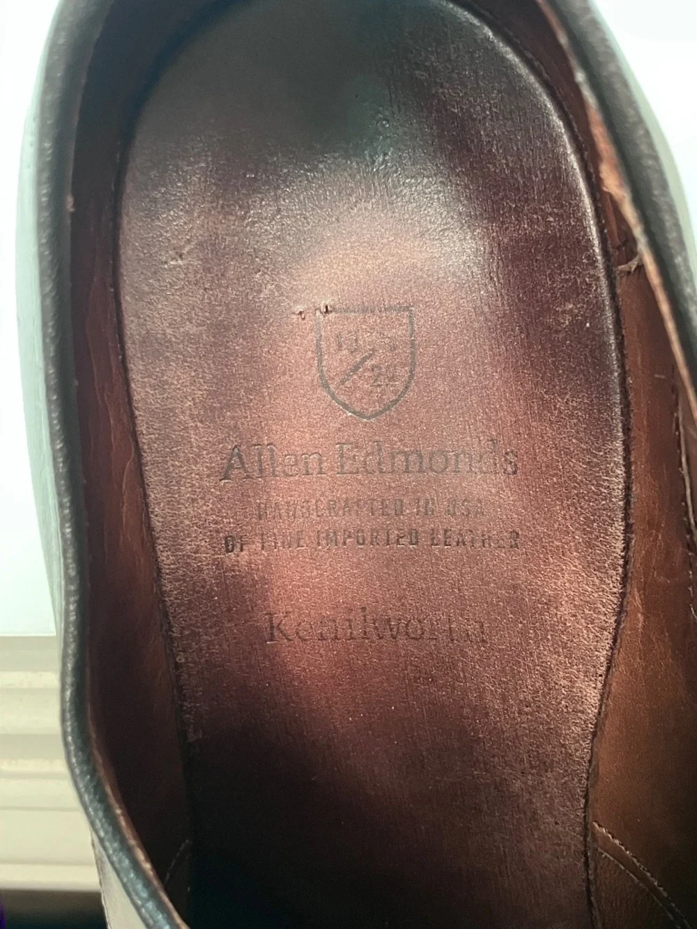 Allen Edmonds Kenilworth Cordovan Oxfords SZ 9